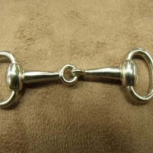 BOUCLE DÉCORATIVE métal argent