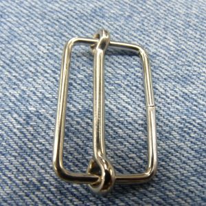BOUCLE DE REGLAGE metal-ARGENT