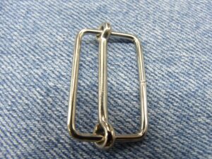 BOUCLE DE REGLAGE metal-ARGENT