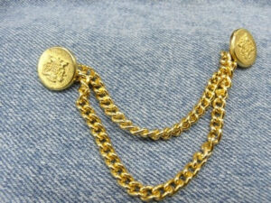 DOUBLE CHAINE doré