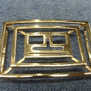 BOUCLE DECORATIVE doré