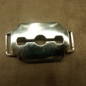 BOUCLE passante l'âme de rasoir - argenté