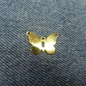 papillon métal - OR PLEIN