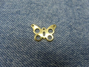 papillon metal - or plein