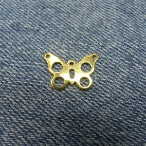 papillon metal - or plein