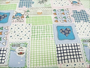 tissu coton imprimé patchwork de décoration