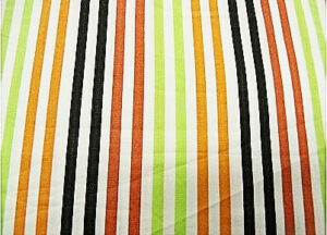 tissu coton imprimé - RAILLURE MULTICOLORE