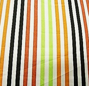 tissu coton imprimé - RAILLURE MULTICOLORE