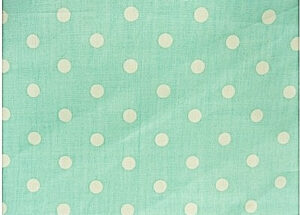 tissu coton imprimé vert d'eau