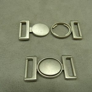 BOUCLE DE CEINTURE- ARGENT