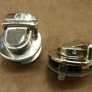 FERMOIR POUR POCHETTE ET CARTABLE- GM- ARGENT