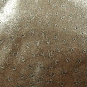 TISSU SKAI - simili cuir- python MARRON
