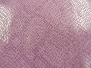 TISSU SKAI simili cuir-serpent PARME