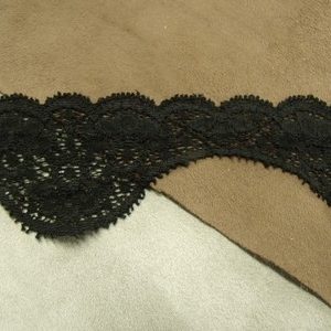 DENTELLE DE CALAIS- 5 cm- NOIRE