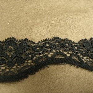 DENTELLE DE CALAIS-3 cm- NOIRE