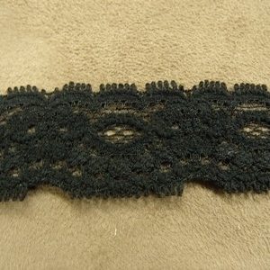DENTELLE DE CALAIS- 3 cm- NOIRE