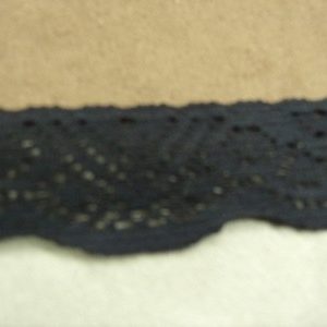 DENTELLE DE CALAIS-3 cm- NOIRE