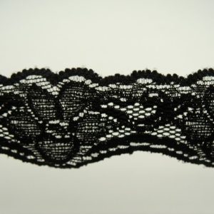 DENTELLE DE CALAIS noire