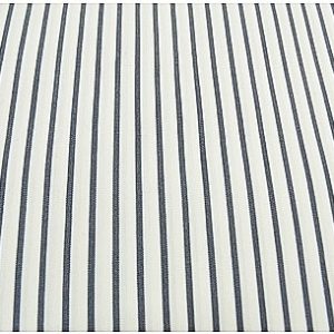 tissus coton imprimé bleu et blanc