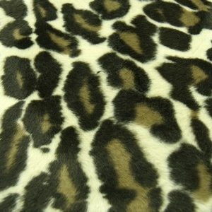 tissus velours- 150 cm- creme et beige