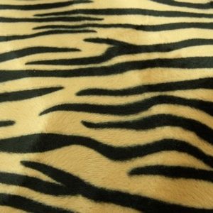 tissus velours- 150 cm- miel et noir