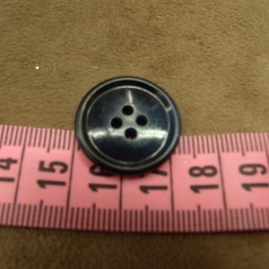 bouton acrylique marine à 4 trous