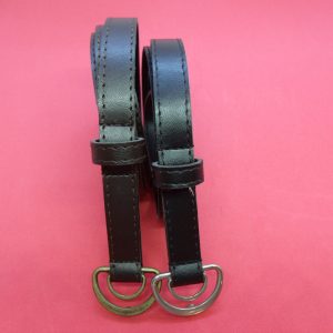 ceinture simili cuir noir
