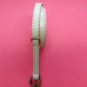 ceinture simili cuir beige