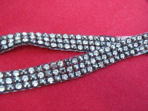 ruban strass antracide