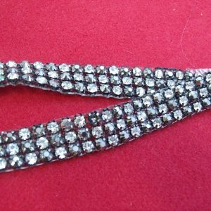 ruban strass antracide