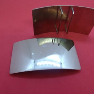 boucle décorative passante argenté