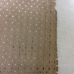 TISSU façon DAIM perforé très souple