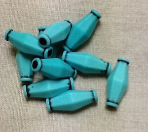 perles losange turquoise