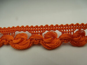 ruban fantaisie orange 2 cm