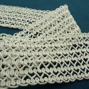 ruban fantaisie blanc