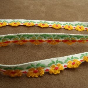 ruban fantaisie orange