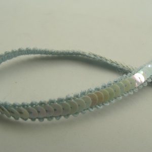 ruban fantaisie bleu clair