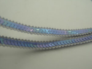 ruban fantaisie bleu foncé