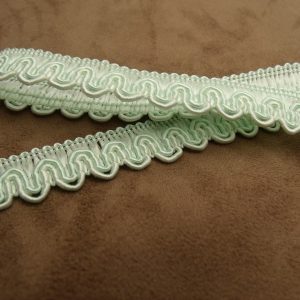 ruban fantaisie raphia vert pale