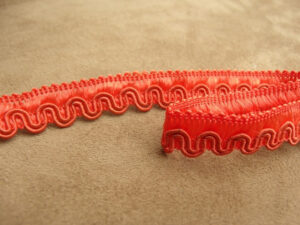 ruban fantaisie raphia rouge