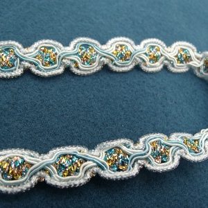 ruban fantaisie bleu