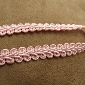 ruban fantaisie rose