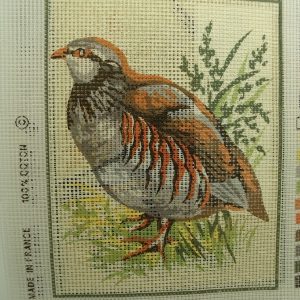 canevas motif ANIMAUX HUPPE 20x25 cm