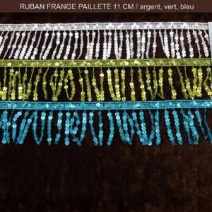 Ruban Frange Pailleté 11 cm