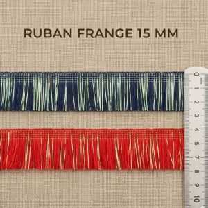 Ruban Irisé à  Frange 15 mm