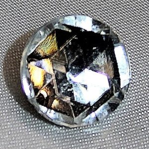bouton strass metal