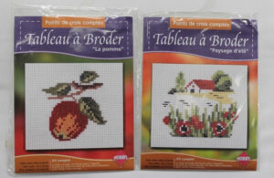 Tableau à broder -points de croix comptés
