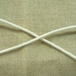 cordon ciré blanc 2 mm
