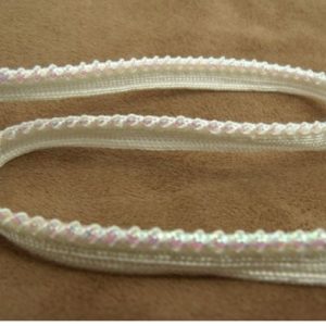 Ruban Passepoil Viscose Liséré Brillant 10 mm