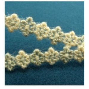 Ruban Fleurs Brodées 10 mm